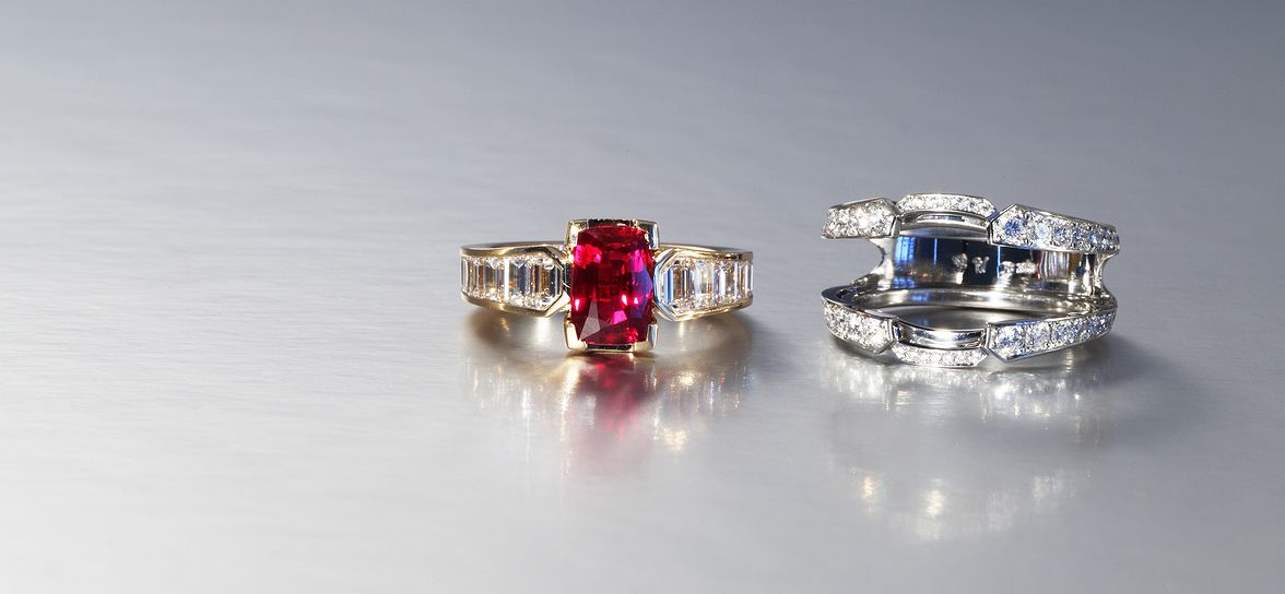 Ruby Diamond Ring 