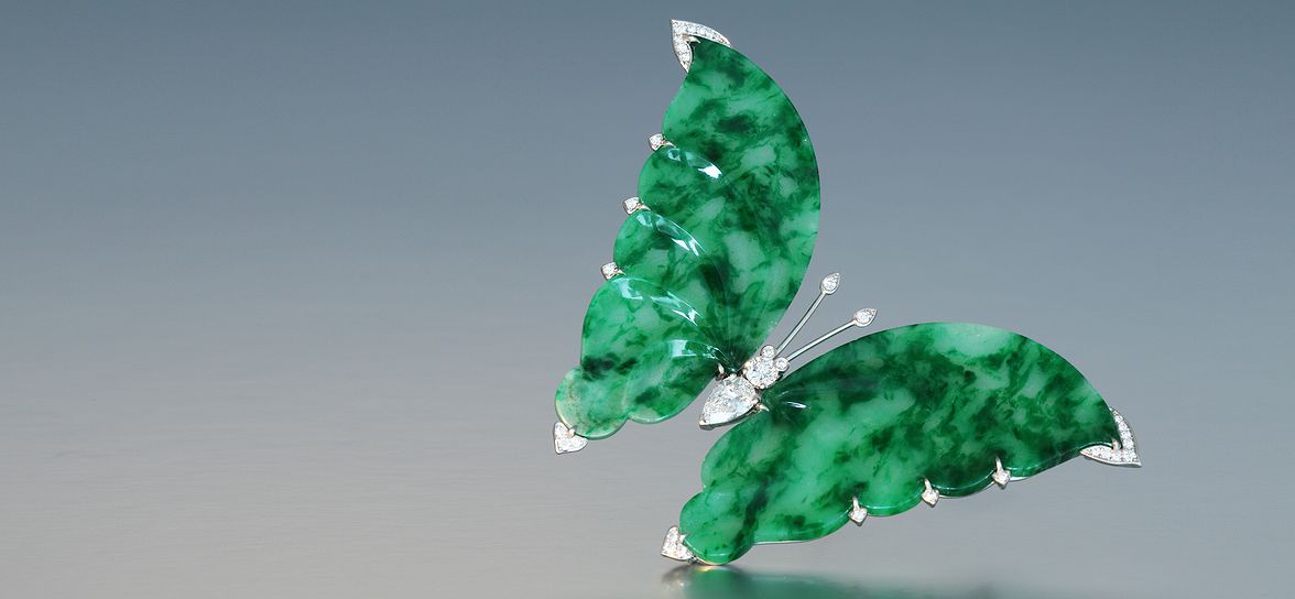 Jade butterfly