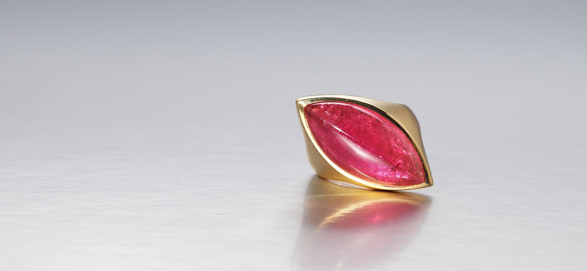 Rubelite ring 