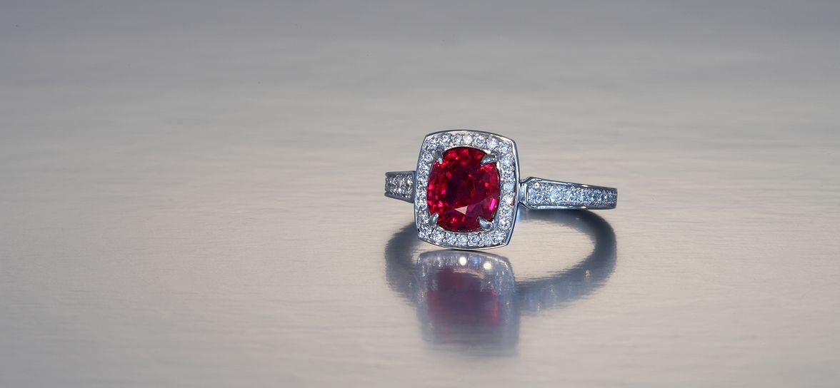 Ruby Diamond Ring 