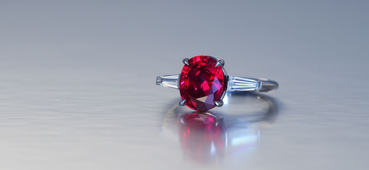 Ruby Diamond Ring
