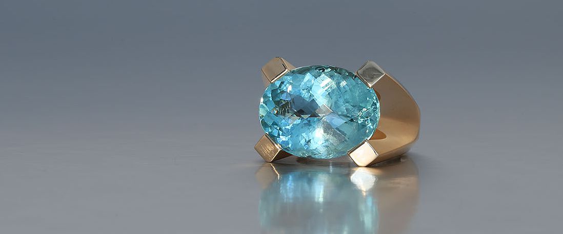 Aquamarine-Ring 