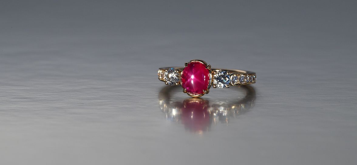 Ruby Diamond Ring