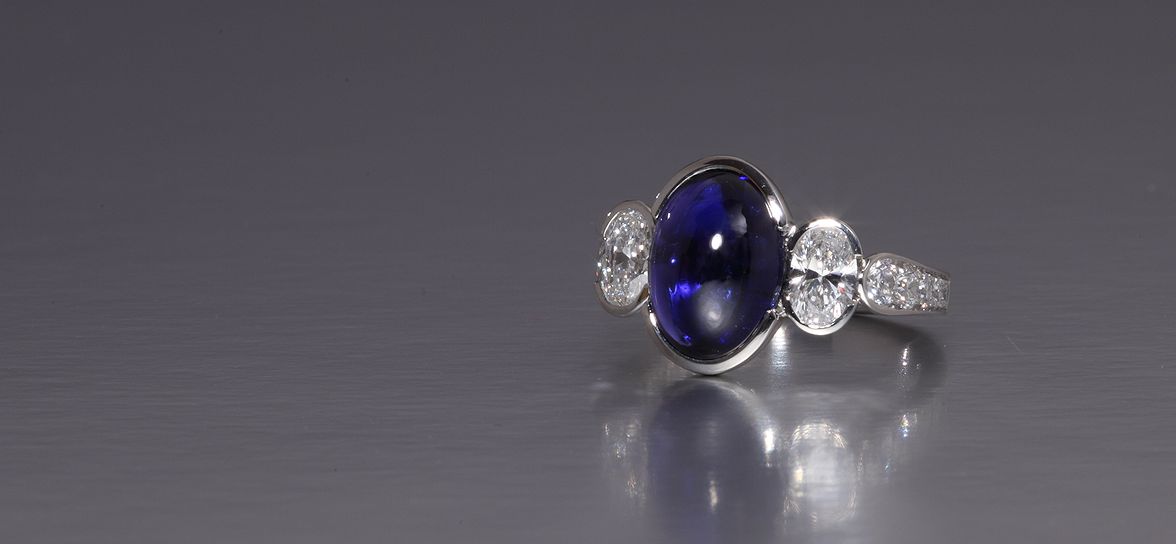 sapphire diamond ring